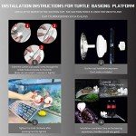 Turtle Basking Platform with Sucker Cap Dock