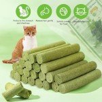 Cat Grass Stick Treats - Healthy Chew Snacks