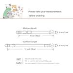 Yizepet Breakaway Cat Collars with Bells - 4 Pack