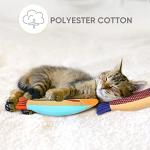 WONOWPA Catnip Chew Toys with Bells - 3 Pack