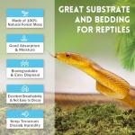 Riare 7 OZ Premium Sphagnum Moss for Reptiles