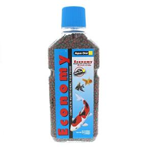 3mm Economy Fish Food Pellets 580g Bottle