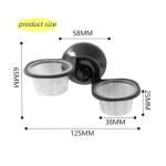 Gywhooft 2 Pack Hanging Reptile Water Bowls