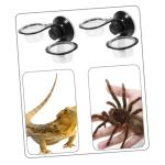 Gywhooft 2 Pack Hanging Reptile Water Bowls