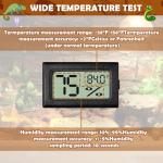 Digital Reptile Thermometer & Humidity Gauge Set