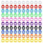 Kisangel 100 Pcs Pigeon Identification Rings