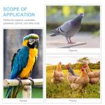 Kisangel 100 Pcs Pigeon Identification Rings