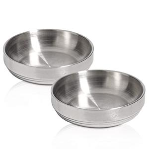 Stainless Steel Cat Bowl Set - 2 Pack