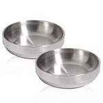 Stainless Steel Cat Bowl Set - 2 Pack