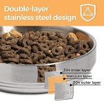 Stainless Steel Cat Bowl Set - 2 Pack