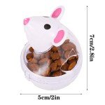 Mouse-Shaped Cat Treat Dispenser Toy - 2 Pack