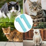 2 Pack Cat Spoon Feeder with Dinosaur Design