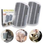 Kingtree Self-Grooming Cat Brushes, 2 Pack