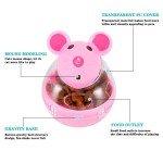 Mouse-Shaped Cat Treat Dispenser Toy - 2 Pack