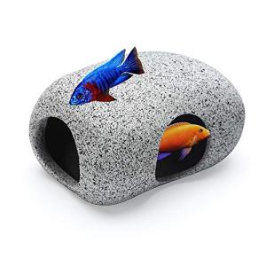 Ceramic Aquarium Hideaway for Small Fish and Shrimp