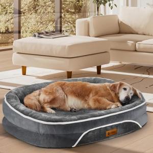 TUXOIUBA XL Orthopedic Dog Bed with Egg Foam