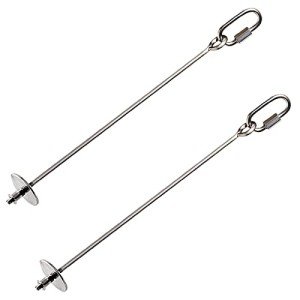 2-Pack Stainless Steel Bird Food Skewers