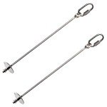 2-Pack Stainless Steel Bird Food Skewers
