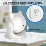 Pawchie Automatic Cat Laser Toy with 3 Speeds