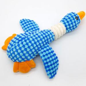 Indestructible Duck Dog Toy for Aggressive Chewers