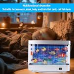 Artificial Aquarium Night Light with Lifelike Fish