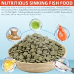 Nutritionally Balanced Shrimp Food for Fish
