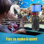 Quiet Internal Aquarium Filter with Air Pump