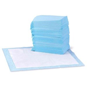 Amazon Basics Dog Training Pads, 100 Count, Blue