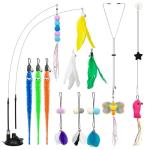 Interactive 4-in-1 Cat Toy Set with Suction Cups