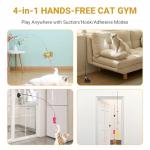 Interactive 4-in-1 Cat Toy Set with Suction Cups