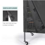 Adjustable Waterproof Bird Cage Cover with Handles