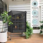 Adjustable Waterproof Bird Cage Cover with Handles