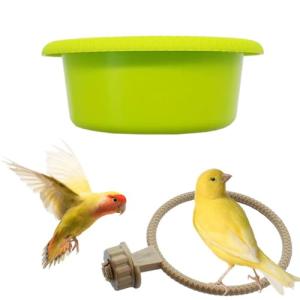Universal Non-Slip Bird Bath for Cages
