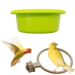 Universal Non-Slip Bird Bath for Cages