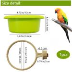 Universal Non-Slip Bird Bath for Cages