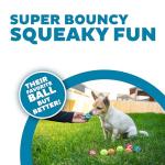 Outward Hound Small Squeaker Balls Dog Toy 8-Pack