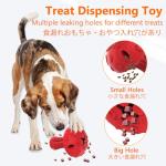 Tough Rubber Chew Toy for Large Dogs
