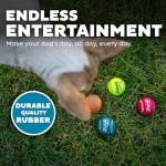 Outward Hound Small Squeaker Balls Dog Toy 8-Pack
