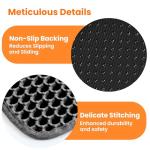 Petinstinct Large Cat Litter Trapping Mat - Black