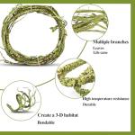 HERCOCCI Flexible Reptile Vines for Terrariums