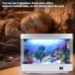 Moving Jellyfish & Fish Mini Aquarium Night Light