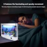 Moving Jellyfish & Fish Mini Aquarium Night Light