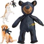 Indestructible Dog Bear Toy for Heavy Chewers
