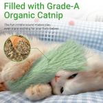 Cat Kicker Pillow Toys 3 Pack with Catnip
