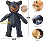 Indestructible Dog Bear Toy for Heavy Chewers