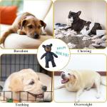 Indestructible Dog Bear Toy for Heavy Chewers