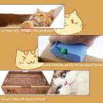 Kitten Shaped Cardboard Cutter for Cat Scratchers