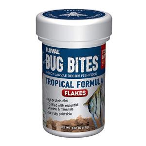 Fluval Bug Bites Tropical Fish Food Flakes 18g