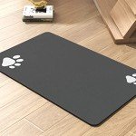 Absorbent Dog Feeding Mat for Food & Water