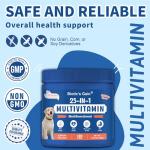 Biotic's Gain 25-in-1 Dog Multivitamins, Chicken Chews